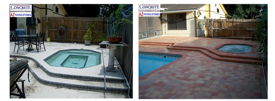 Concrete Pavers Direct - Pool Deck