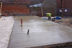 concrete slab